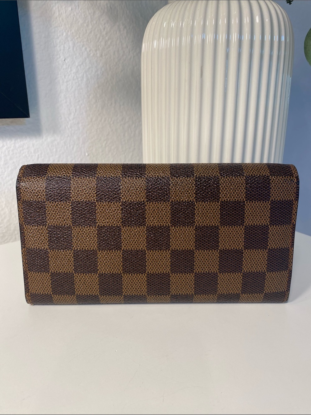 Louis Vuitton Damier Ebene Sarah Wallet - Picture 6 of 17